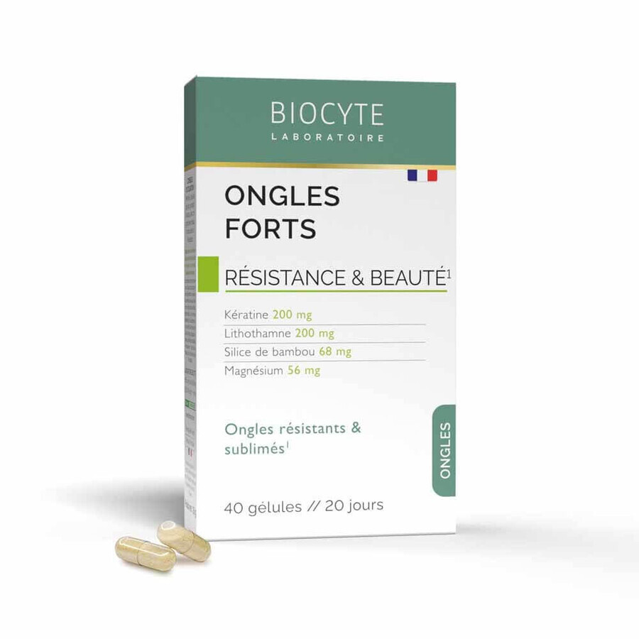 Biocyte Strong Nails strength and beauty 40 capsules
