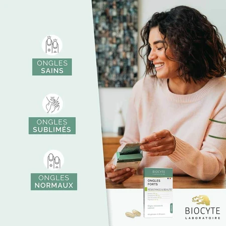Biocyte Strong Nails strength and beauty 40 capsules