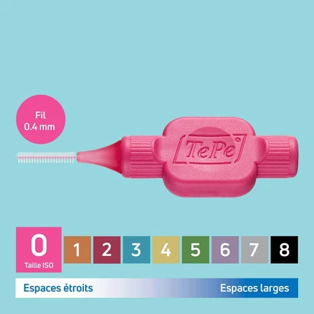 TePe Interdentale ragers 0,4 mm X6 x6
