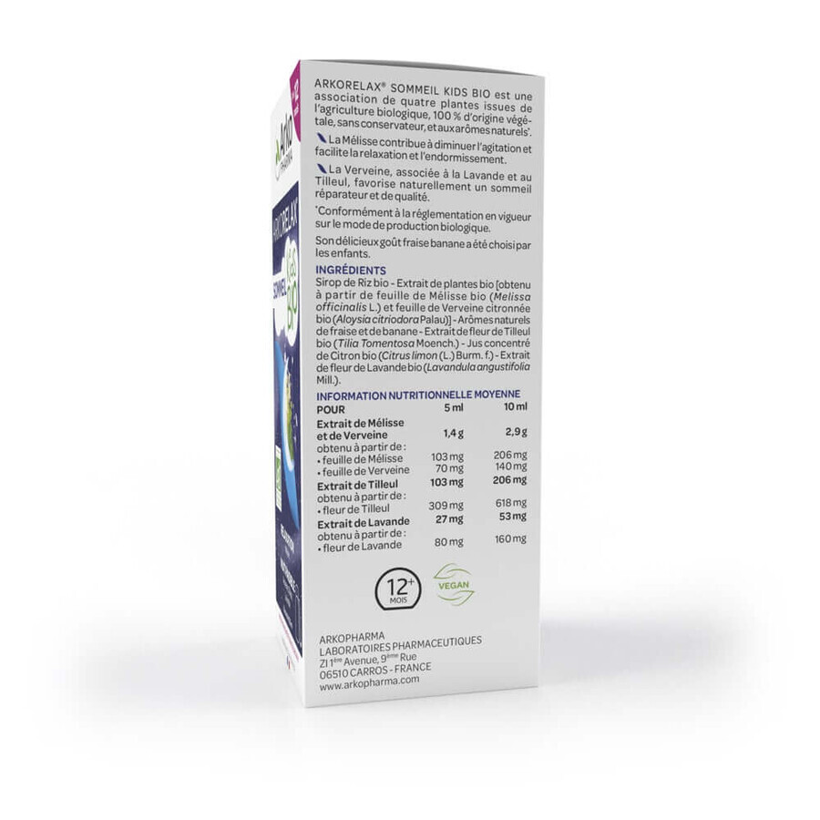 Arkopharma Arkorelax Sleep Biography Kids 100ml