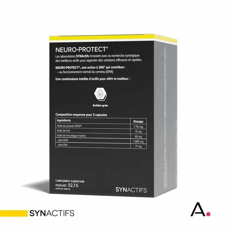 Aragan Synactifs Neuro-protect Fonctionnement Cérébral 60 Capsules