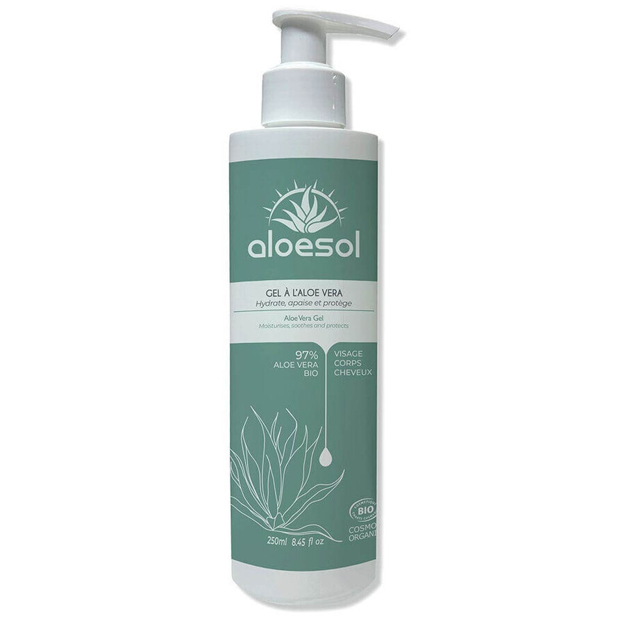 Aloesol feuchtigkeitsspendendes Gel Aloe Vera Bio 250ml