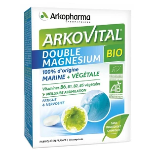 Arkopharma Doble Magnesio Bio Vitaminas Vegetales 30 Comprimidos