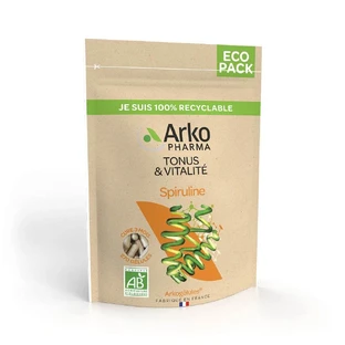 Arkopharma Arkocapsule Espirulina Bio Tonificación y Vitalidad 270 cápsulas