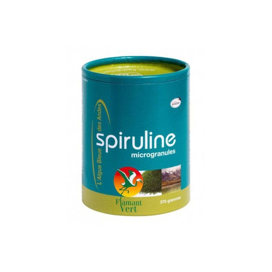 Flamant Vert Spirulina microgranuli 370g