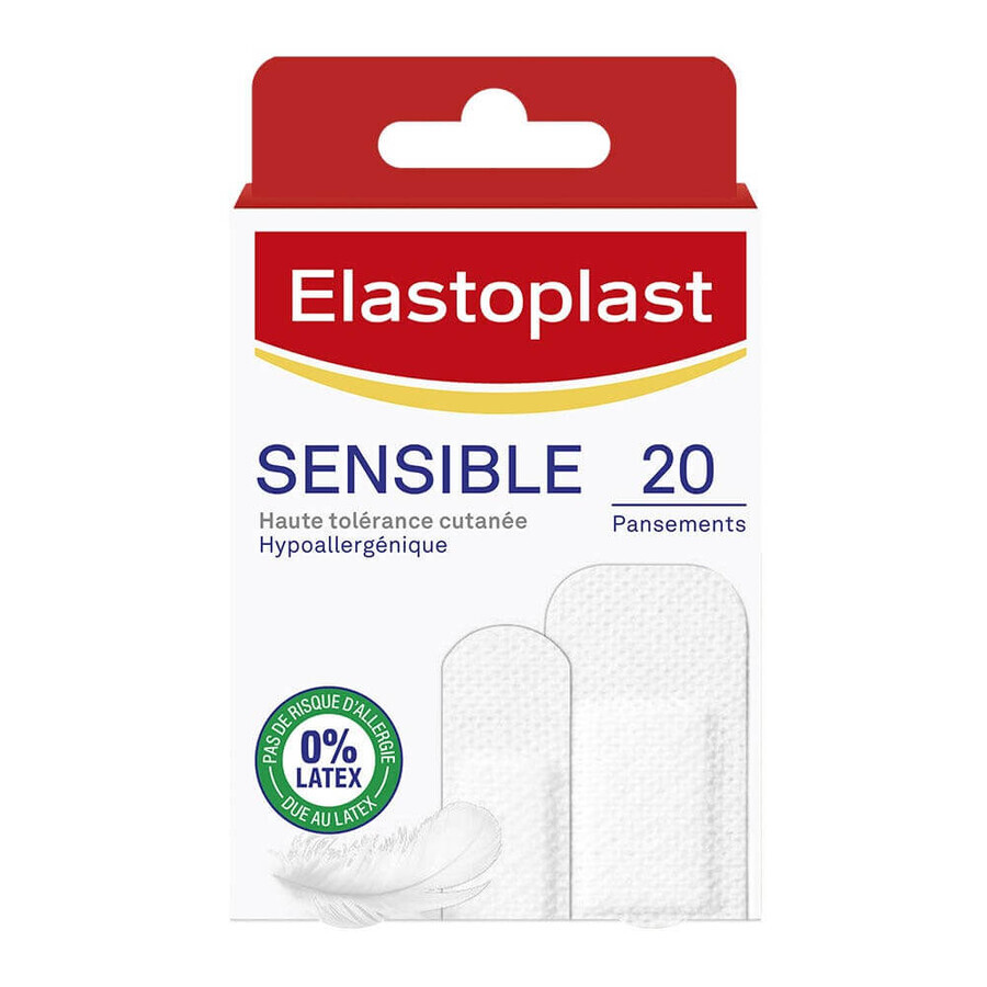 Elastoplast Pansement Peaux Sensibles x20