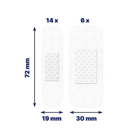 Apósitos Elastoplast Piel Sensible x20