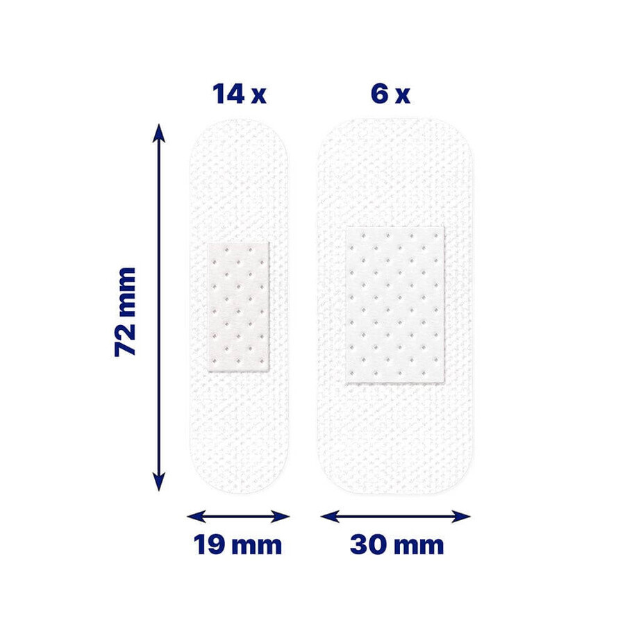 Elastoplast Pansement Peaux Sensibles x20
