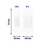 Elastoplast Pansement Peaux Sensibles x20 Elastoplast Pansement Peaux Sensibles x20