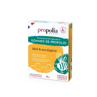 Propolis-Honig und Eukalyptus-Kaugummi 45g