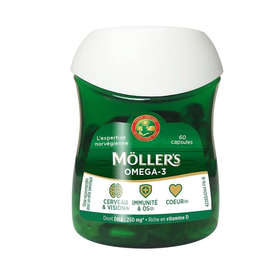 Moller'S Omega dublu x60 capsule