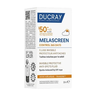 Ducray Melascreen Control 365 jours Fluide onzichtbare SPF50+ 30ml