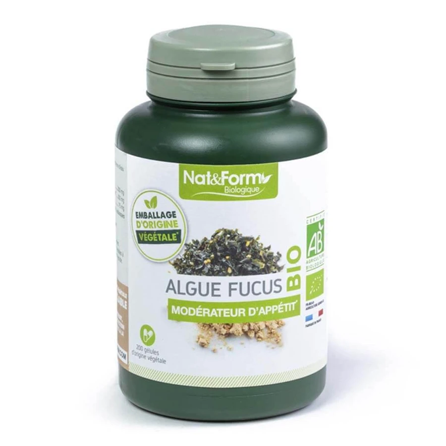 Nat&Form BLADDERWRACK ORGANIC 200 Kapseln