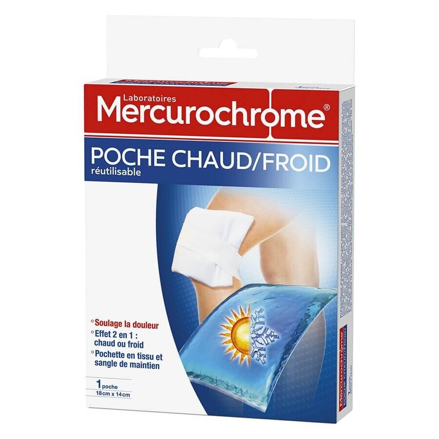Mercurochrome Wiederverwendbare Heiß-/Kalttasche 1 Stück