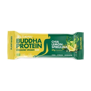 Iswari Barre Enérgétique Bouddha Protéine, Chia, Citron & Spiruline Bio 47g