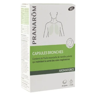 Pranarôm Aromaforce Bronches Bio 30 Capsules Aromaforce
