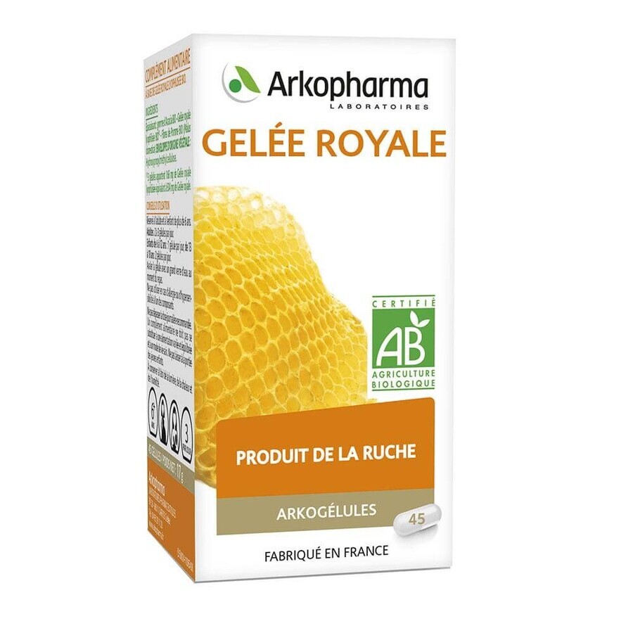 Arkopharma Arkocapsule Organische Koninginnebrij 45 Gelei
