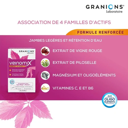 Granions Veinomix 60 tabletten