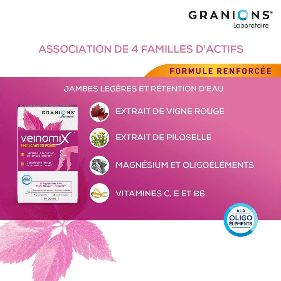 Granions Veinomix 60 tabletten