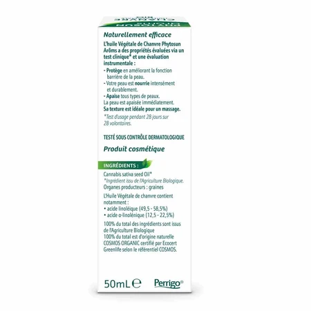 Phytosun Aroms Hemp Seed Oil Bio 50ml