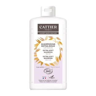Cattier Champú Extra-Delicado Uso Diario Leche de Avena Bio 1l