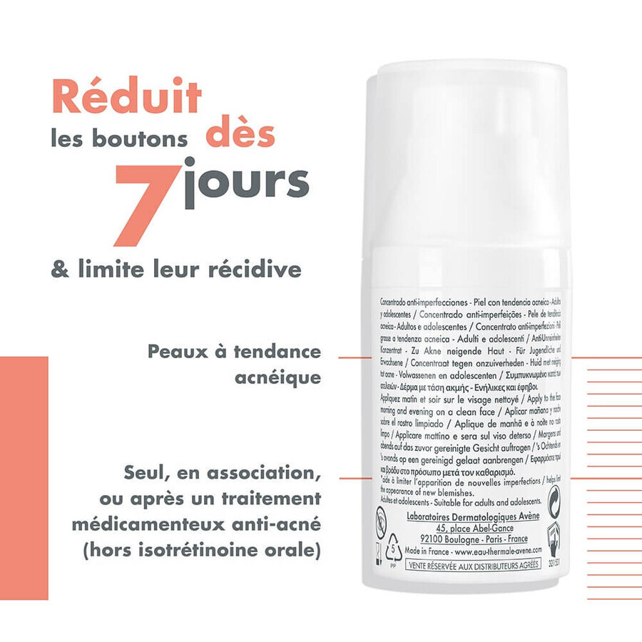 Avène Cleanance Concentrato Anti-imperfezioni Comedomed 30ml Avène Cleanance Concentrato Anti-imperfezioni Comedomed 30ml