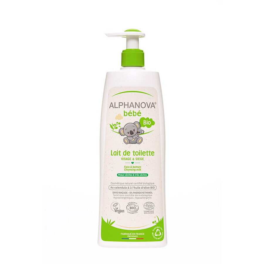 Alphanova Bébé Bebe Bio Lait De Toilette 500ml