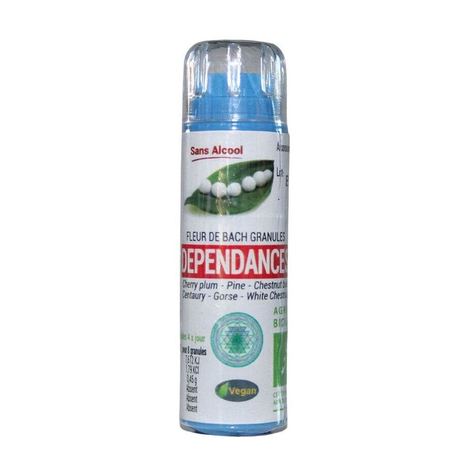 Kosmeo Fleurs de Bach Dépendance Bio 120 granules