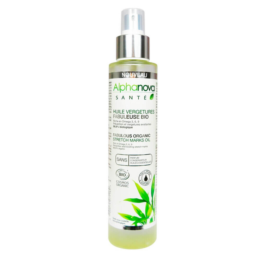 Alphanova Organic Mum Huile Vergetures Fabuleuse Bio 100ml