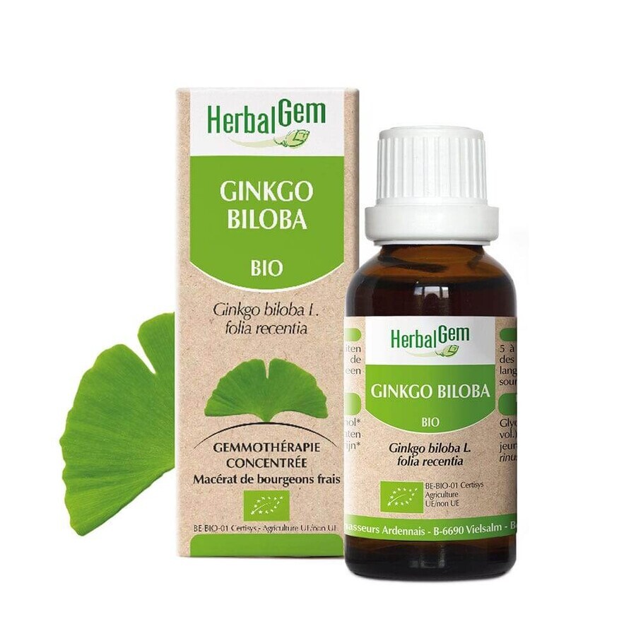 Cumpără Herbalgem Organic Ginkgo Biloba 30ml Herbalgem Organic Ginkgo Biloba 30ml