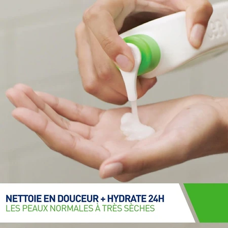 Cerave Cleanse Corps Creme Lavante Hydratante Visage Et Corps Peaux Normales A Seches 236ml