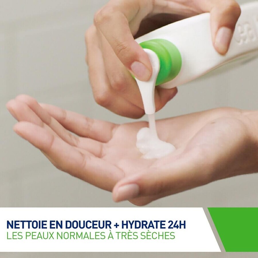 Cerave Body Cleanser Feuchtigkeitsspendende Gesichts- und Körperreinigung für normale bis trockene Haut 236ml