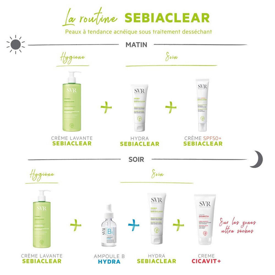 Svr Sebiaclear Hydra Repairing Treatment 40ml