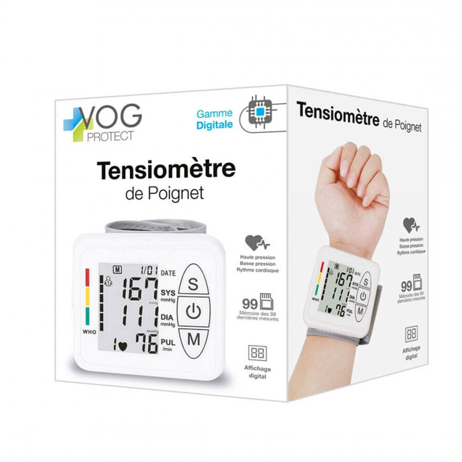 Vog Protect Tensiometro digitale da polso