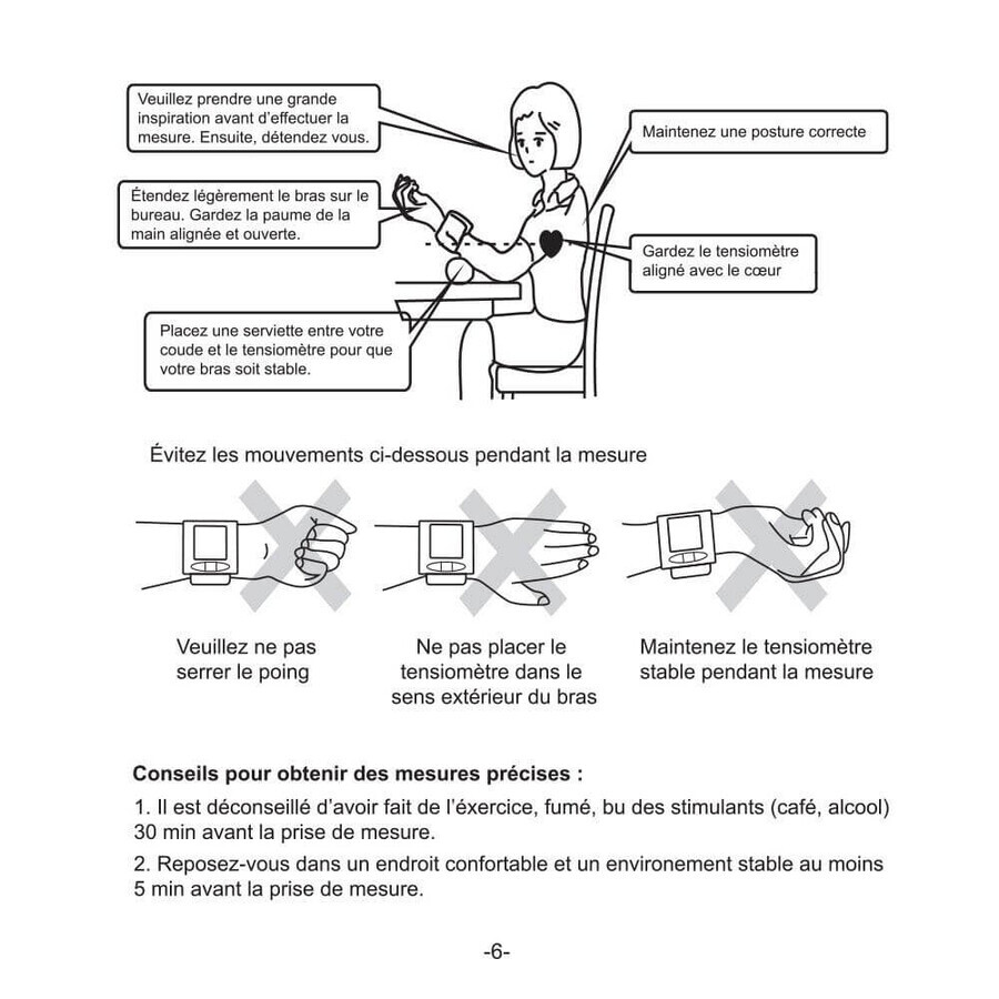 Vog Protect Tensiometro digitale da polso