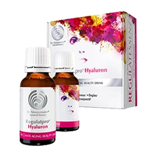 Regulatpro Hyaluron à l'Acide Hyaluronique Végétalien Peaux Cheveux et Ongles 20 Flacons de 20ml