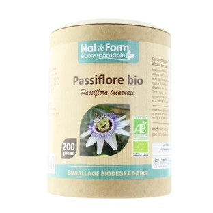 Nat&Form PASSIFLORE ORGANIC 200 capsules