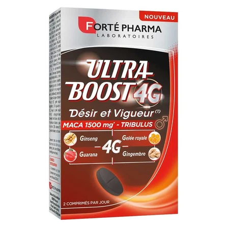 Forté Pharma Ultra Boost 4G Verlangen und Stärke 30 Tabletten
