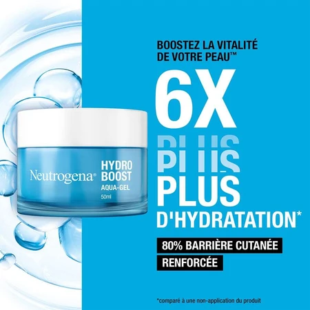 Neutrogena Hydro Boost Crème Visage Hydratante Aqua Gel tous types de peaux 50ml