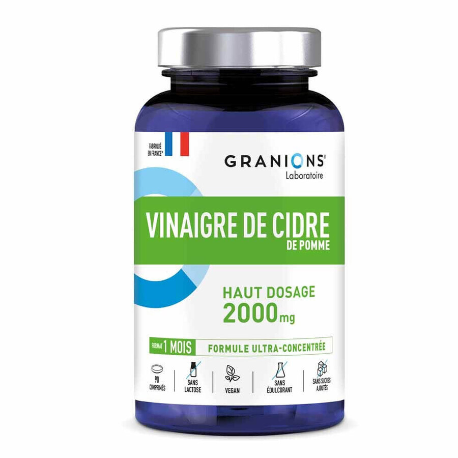 Buy Granions Apple Vinegar 2000mg 90 tablets Granions Apple Vinegar 2000mg 90 tablets