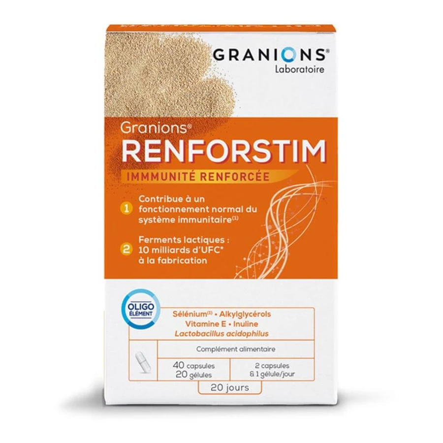 Granions Renforstim 40 Capsules + 20 Gelules