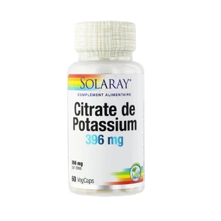 Solaray Kaliumcitraat 60 capsules 396 mg