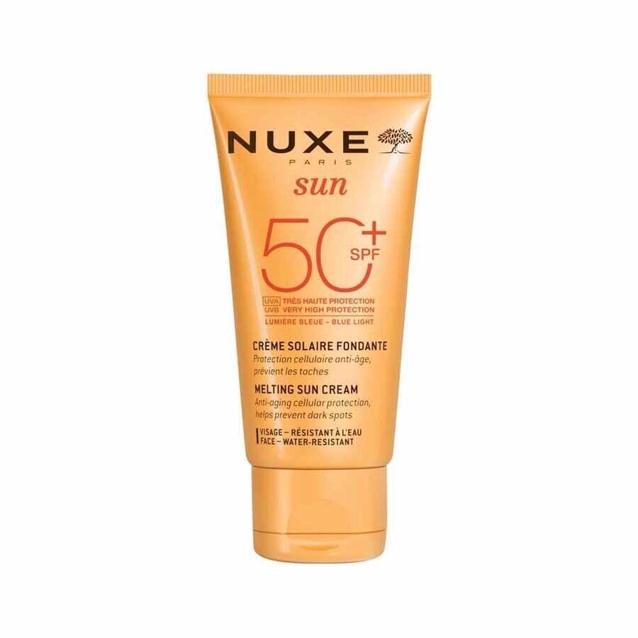 Acquista Nuxe Sun Crema fondente viso alta protezione SPF50 50ml Nuxe Sun Crema fondente viso alta protezione SPF50 50ml