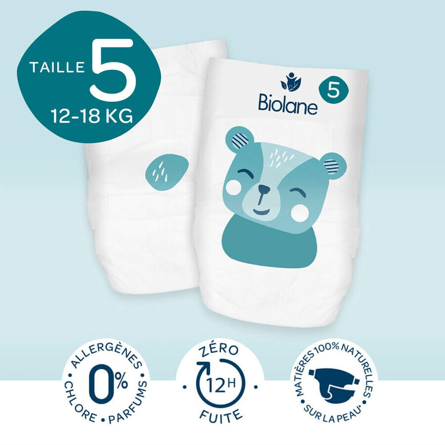 Biolane Pannolini taglia 5 12 à 18 kg x40