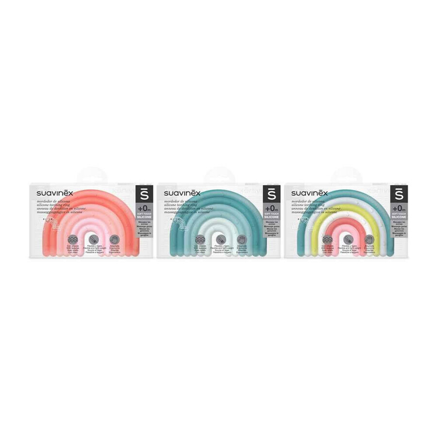 Suavinex Anneau De Dentition En Silicone Étape 1 x1