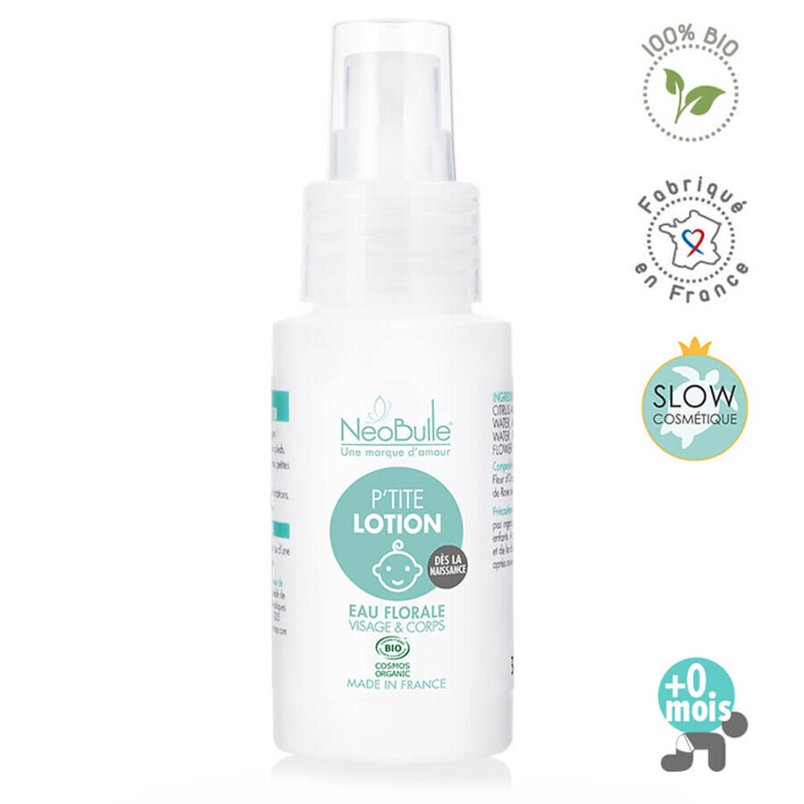 Neobulle Higiene y cambio de pañales P'tite loción 50 ml Neobulle Higiene y cambio de pañales P'tite loción 50 ml