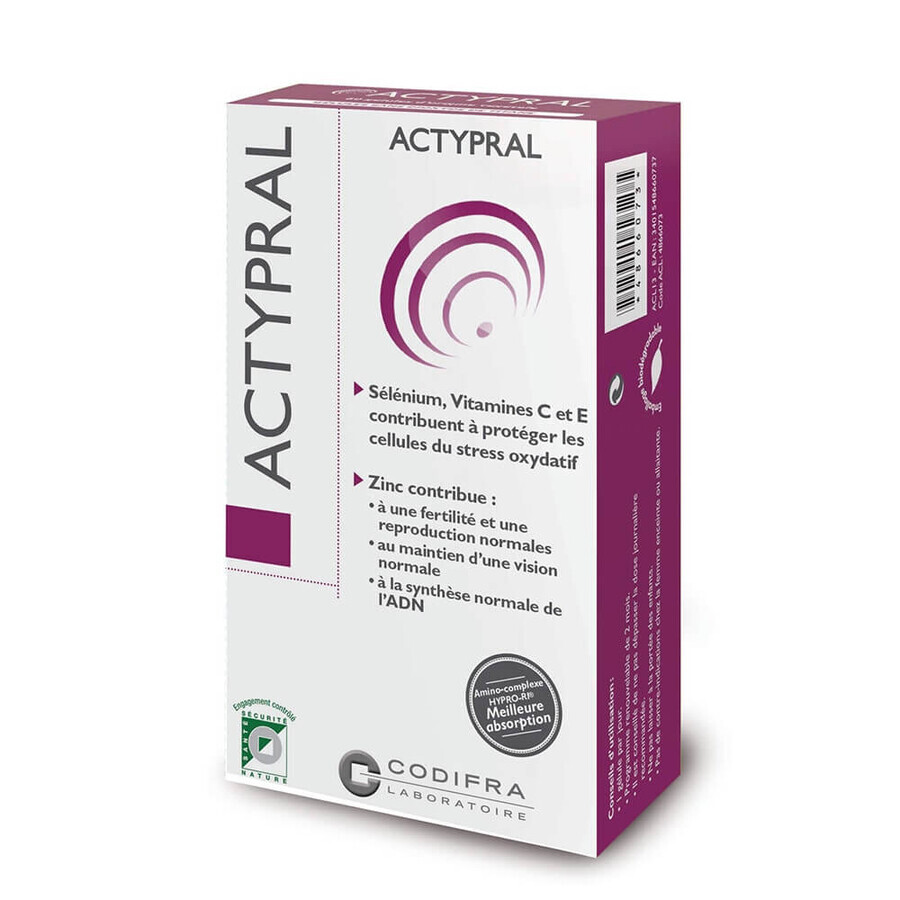 Codifra Actypral 60 Gelules