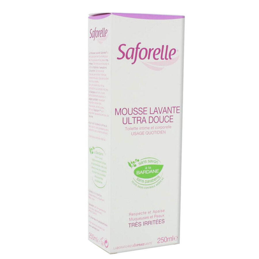 Saforelle Spumă de curățare ultra delicată 250ml