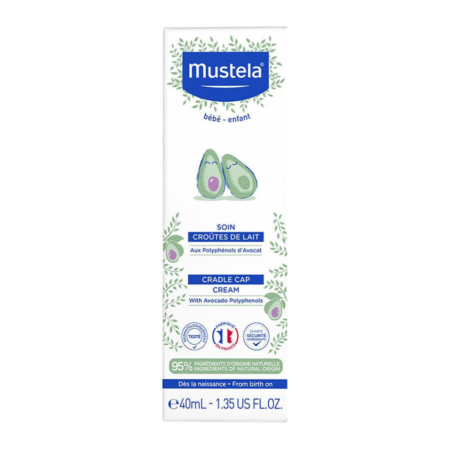 Lapte Mustela Tratament pentru cruste 40ml Lapte Mustela Tratament pentru cruste 40ml