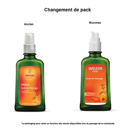 Weleda Arnica Huile De Massage Flacon Pompe 100ml
